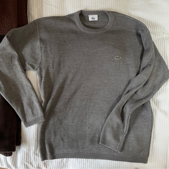 LACOSTE gray sweater - Picture 2 of 3